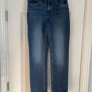 Old Navy Men's Straight Jeans in Deep Blue